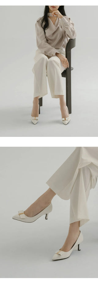 Flora Ribbon Pumps & Slingbacks 7cm