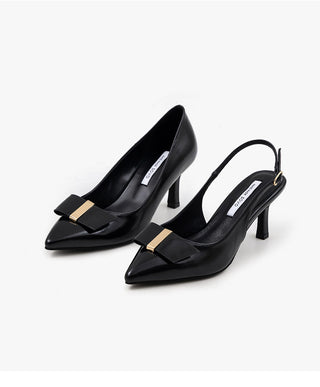 Flora Ribbon Pumps & Slingbacks 7cm
