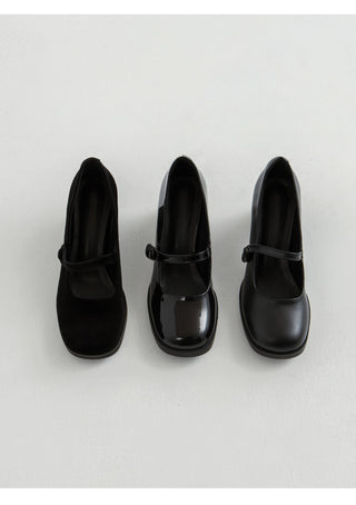 Lovely New Arrival Iver Semi-Square Mary Jane Pumps 6cm