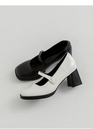 Lovely New Arrival Iver Semi-Square Mary Jane Pumps 6cm