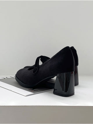Lovely New Arrival Iver Semi-Square Mary Jane Pumps 6cm