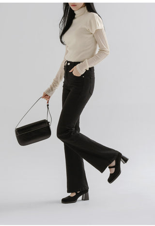 Lovely New Arrival Iver Semi-Square Mary Jane Pumps 6cm
