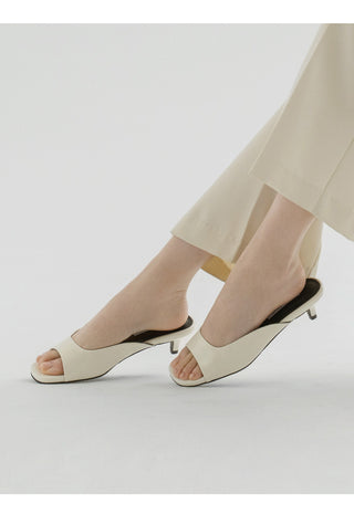 Twan Mid-heel Slipper Mules 4cm
