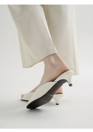 Twan Mid-heel Slipper Mules 4cm