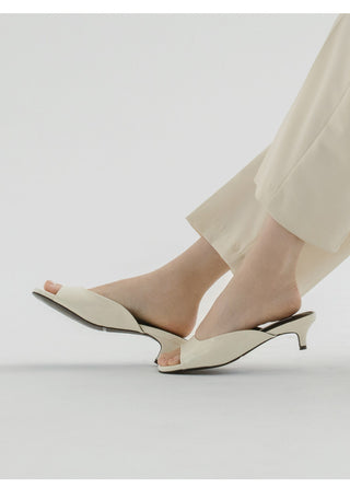 Twan Mid-heel Slipper Mules 4cm