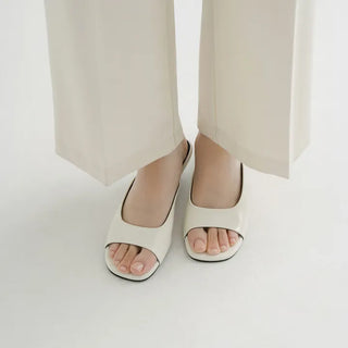 Twan Mid-heel Slipper Mules 4cm