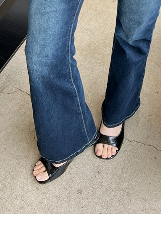 Twan Mid-heel Slipper Mules 4cm