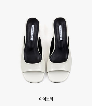 Twan Mid-heel Slipper Mules 4cm
