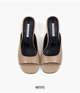 Twan Mid-heel Slipper Mules 4cm