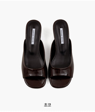Twan Mid-heel Slipper Mules 4cm