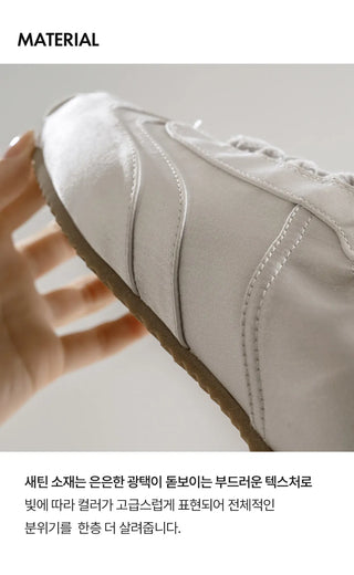 Willow Lace-up Sneakers 1cm