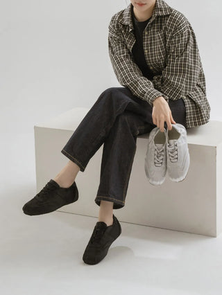 Willow Lace-up Sneakers 1cm