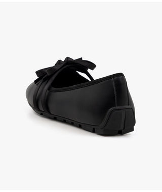 Hazel ribbon Mary Jane flat shoes 1cm