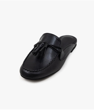 Gray tassel loafers 1cm