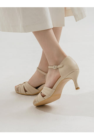 Lindsey Mid-heel Strap Sandals 6cm