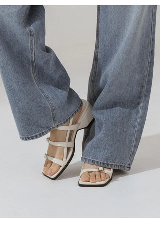 Rosty Strap Mid-heel Sandals 5cm