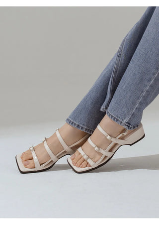 Rosty Strap Mid-heel Sandals 5cm