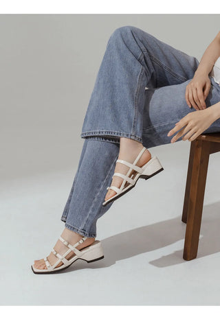 Rosty Strap Mid-heel Sandals 5cm
