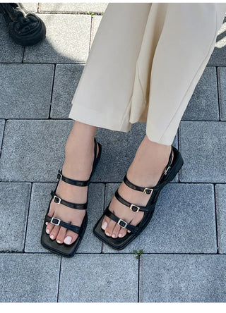 Rosty Strap Mid-heel Sandals 5cm