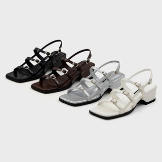 Rosty Strap Mid-heel Sandals 5cm