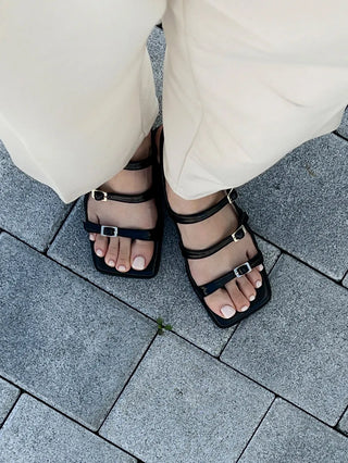 Rosty Strap Mid-heel Sandals 5cm