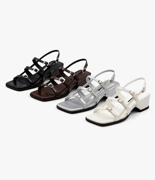 Rosty Strap Mid-heel Sandals 5cm
