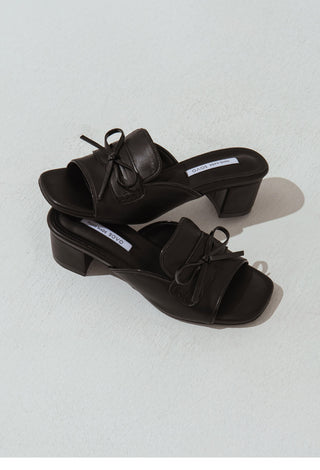Rietti Ribbon Slipper Mules 5cm