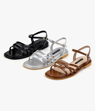 Glen flats strap sandals 1cm