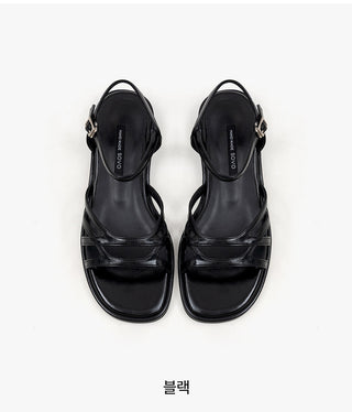 Glen flats strap sandals 1cm