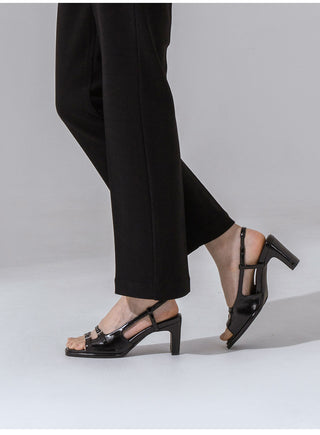 Nita Double Strap Slingback Sandals 7cm