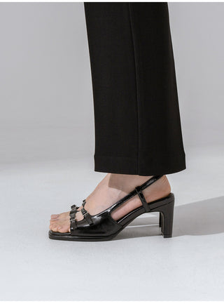 Nita Double Strap Slingback Sandals 7cm