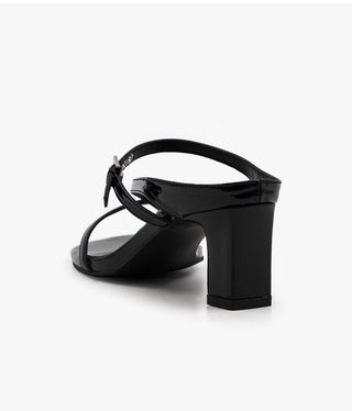 Latina Strap Mule Slippers 6cm