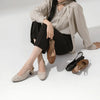 Lighty Cowhide Mid-heel Slingback 6cm
