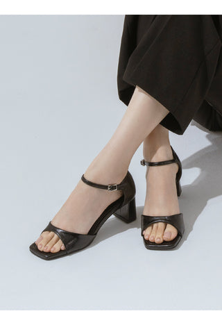 NEW VER. Keres Mid-heel Strap Sandals 5cm