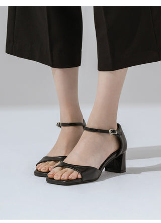 NEW VER. Keres Mid-heel Strap Sandals 5cm