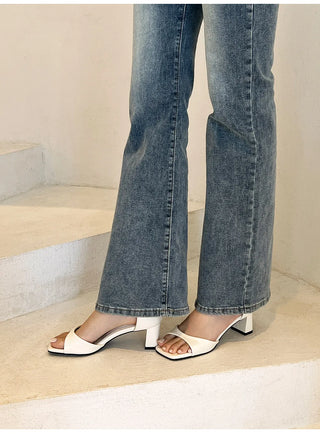 NEW VER. Keres Mid-heel Strap Sandals 5cm