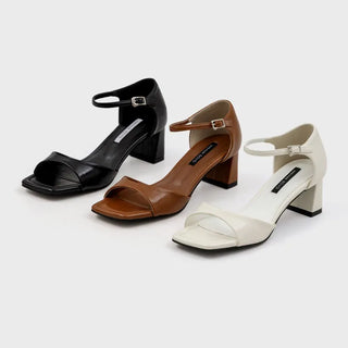 NEW VER. Keres Mid-heel Strap Sandals 5cm