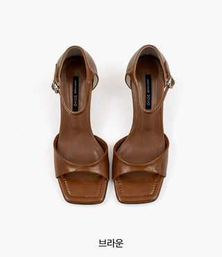 NEW VER. Keres Mid-heel Strap Sandals 5cm