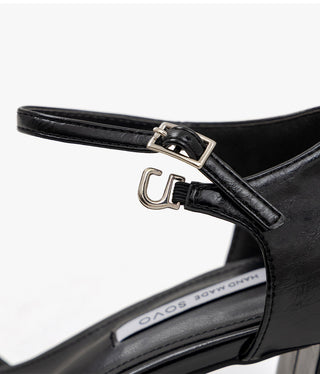 NEW VER. Keres Mid-heel Strap Sandals 5cm
