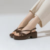 Bruno Platform Strap Sandals 6cm