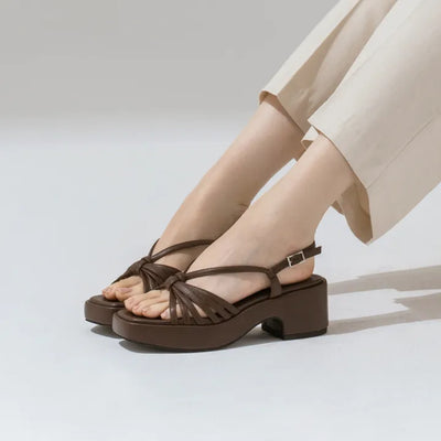 Bruno Platform Strap Sandals 6cm