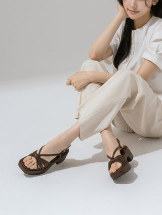 Bruno Platform Strap Sandals 6cm