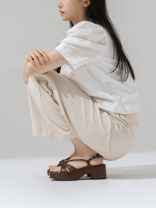 Bruno Platform Strap Sandals 6cm