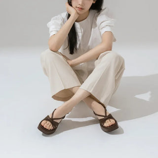 Bruno Platform Strap Sandals 6cm