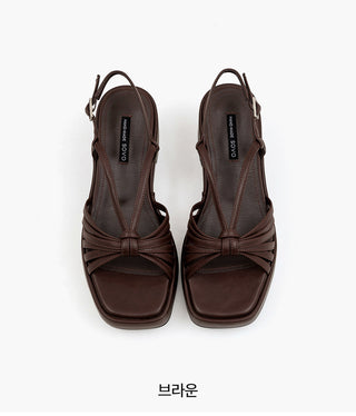 Bruno Platform Strap Sandals 6cm