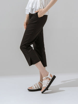 Altaz Platform Strap Flat Sandals 3cm