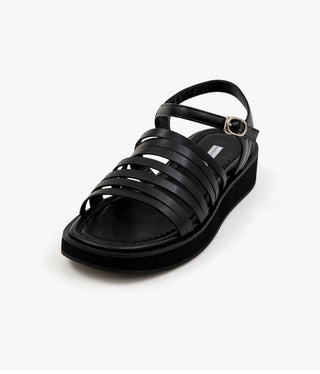 Altaz Platform Strap Flat Sandals 3cm