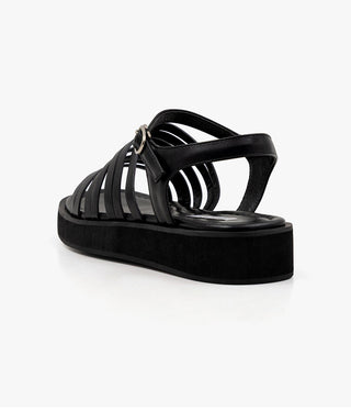 Altaz Platform Strap Flat Sandals 3cm