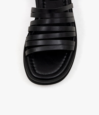 Altaz Platform Strap Flat Sandals 3cm