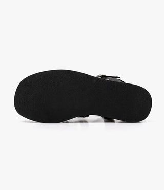 Altaz Platform Strap Flat Sandals 3cm